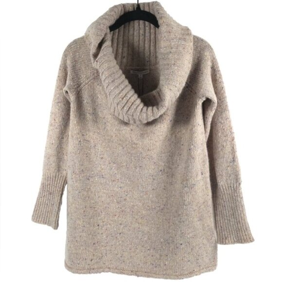NWT‎ REBECCA MINKOFF EXTRA FINE MERINO WOOL ALPACA Cowl Nk ERID Sweater SMALL - Picture 3 of 11
